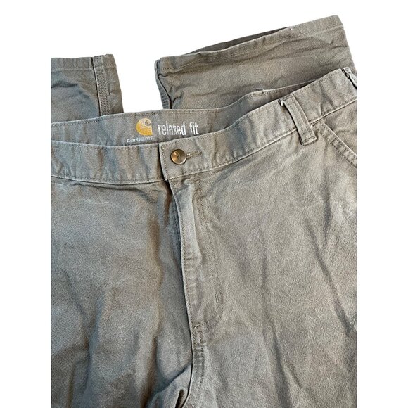 Carhartt Khaki Cargo Style Pants‎ Men's 40x30 - Picture 1 of 8